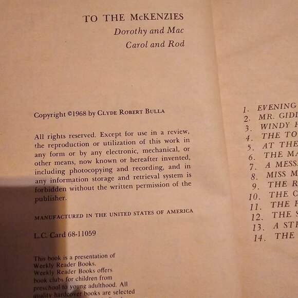 The Ghost at Windy Hill by Clyde Robert Bulla Spooky Halloween Book Vintage 196 - Picture 8 of 10